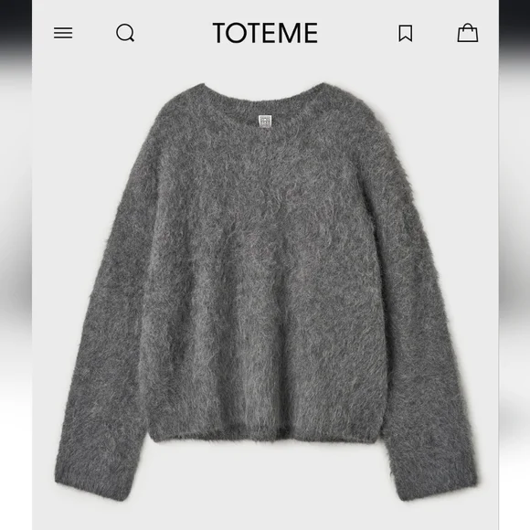 TOTEME ALPACA SWEATER - Picture 5 of 5